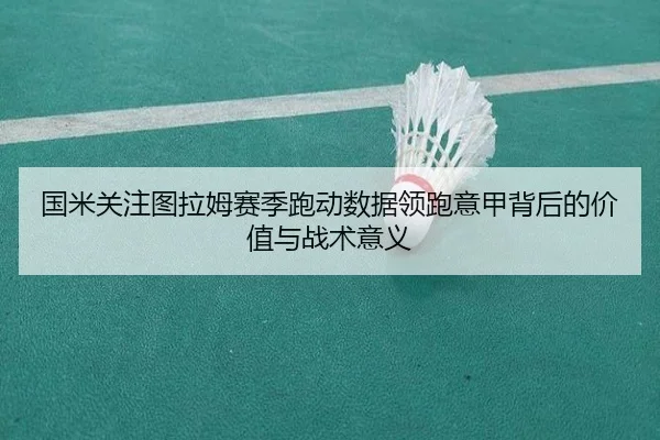 国米关注图拉姆赛季跑动数据领跑意甲背后的价值与战术意义 | kaiyun